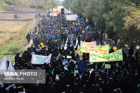 راهپیمایی ۱۳ آبان/مهریز