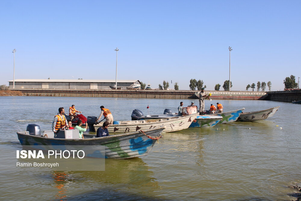 مسابقات قایق های تندرو بندر ترکمن گلستان